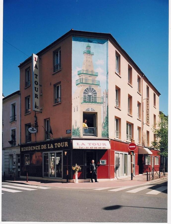 Residence De La Tour Paris-Malakoff Exterior foto